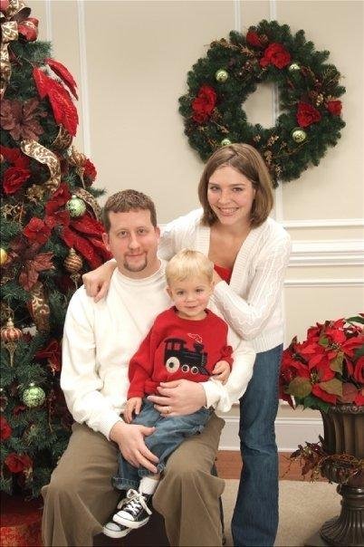 Now this is a good looking group My Nephew Joel, Holly & Nathan