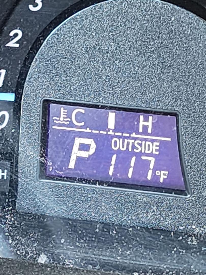 Earlier this afternoon.