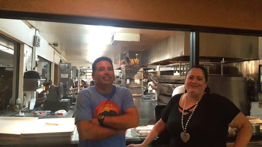 Dinner with my kids at Chi Chi's Pizza Saugus