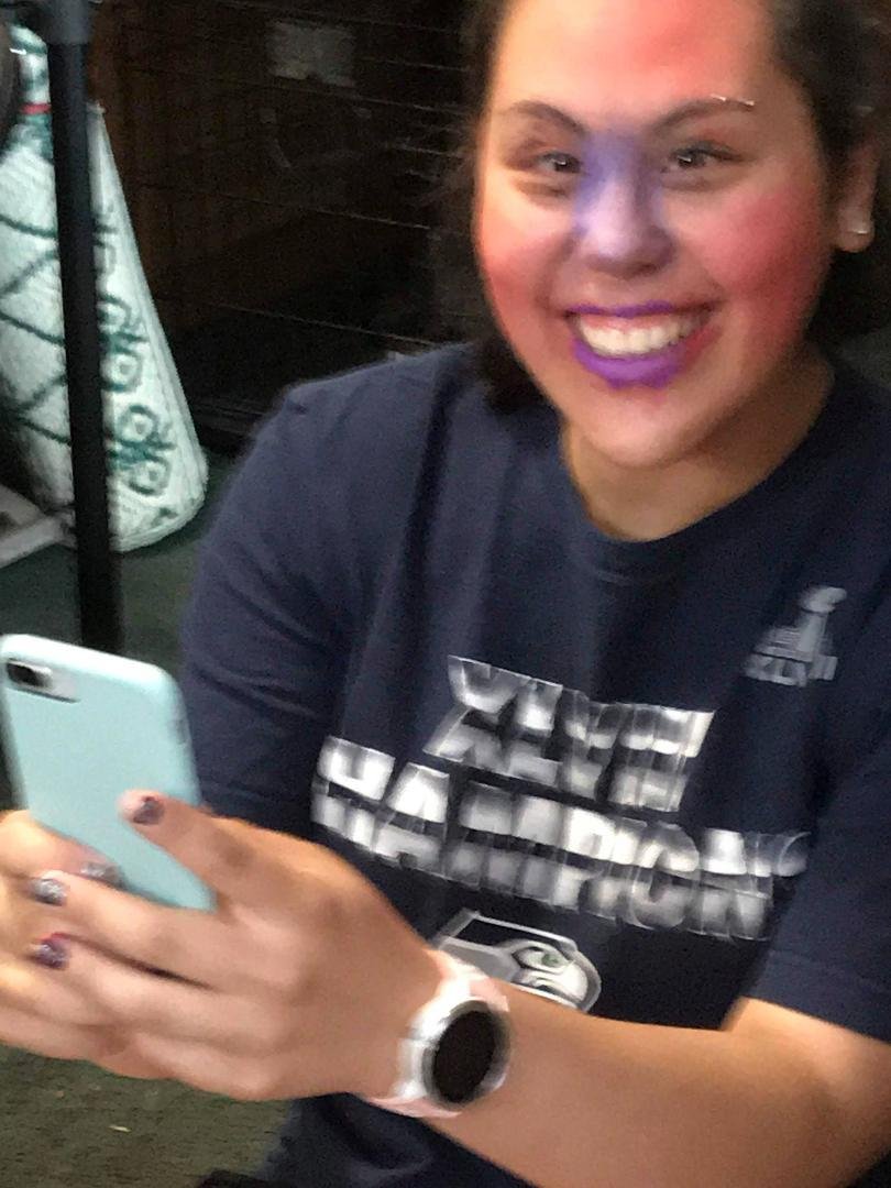 Aiunt Carrie got a facial from Reilyn