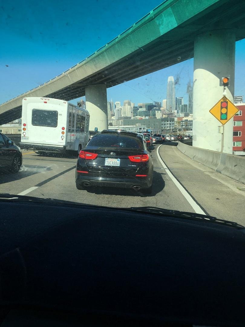 Did you ever see that Doctor Who episode where everyone spends years in a traffic jam? San Francisco.....