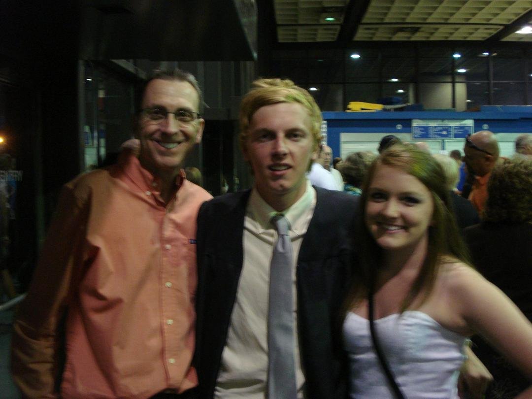 Graduation Night for Heath Sanders