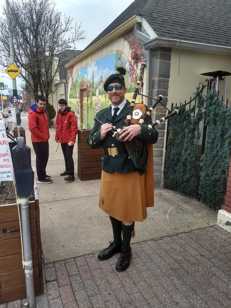 Yesterday in celebration of St. Patty's day...