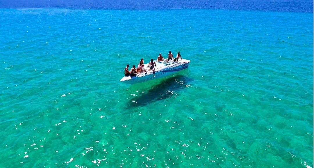 This picture was taken July 4th on my boat on Torch Lake by a drone.