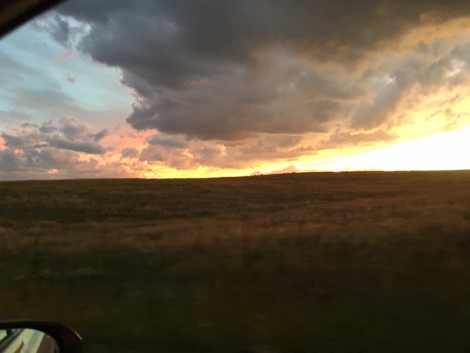 Driving home last night. It was amazing