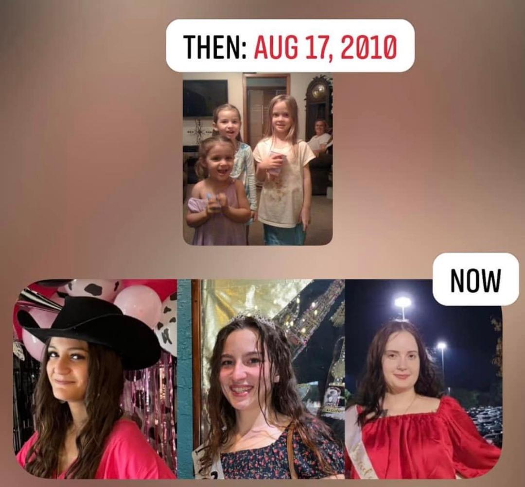 The eldest 3 Grand daughters are all grown up now. I miss them being little.