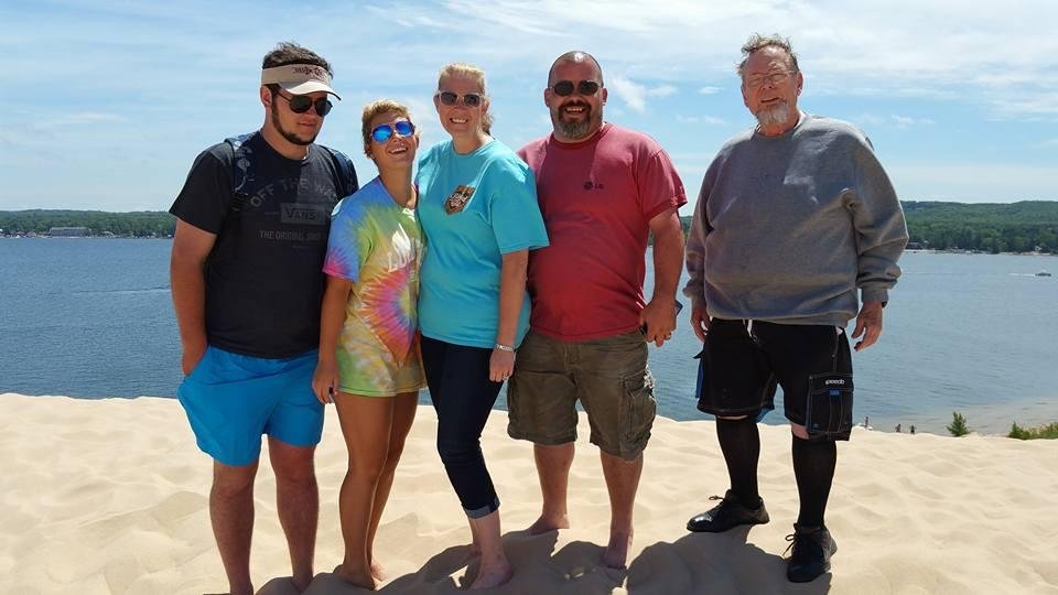 Jason Remich family plus me.