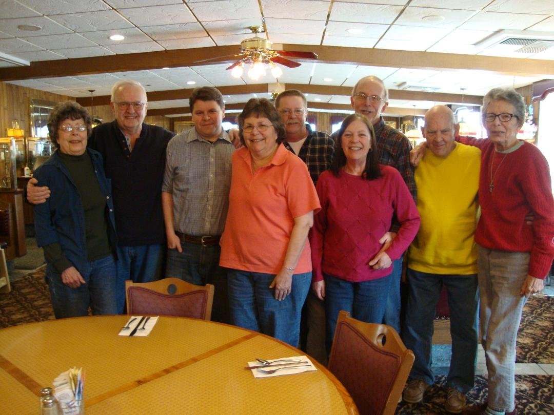 Mostly old people