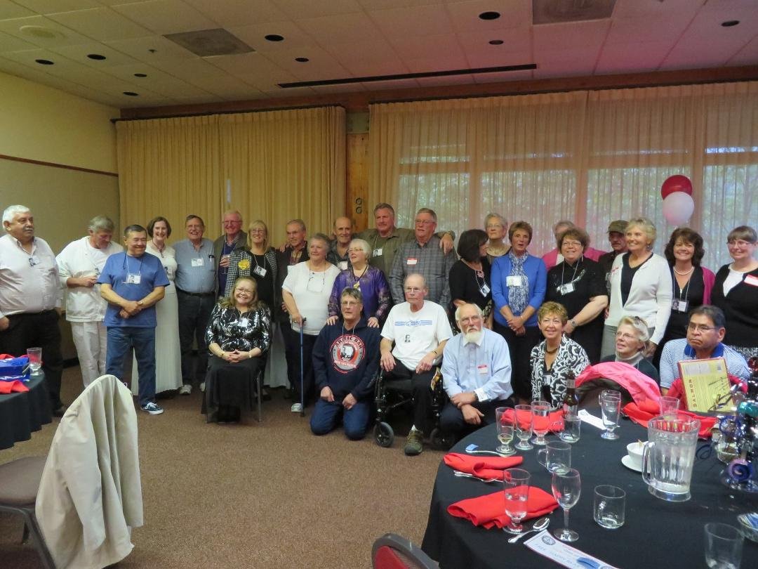 It looked like a few "kids" were off the edge of Lorraine's photo - you'll see a few more faces in this one. Specifically Wesley Morrison and Gary Croy on the left and Candy Kelly, Omar Ketah, Ingrid Fuehr (Hammer), Karen