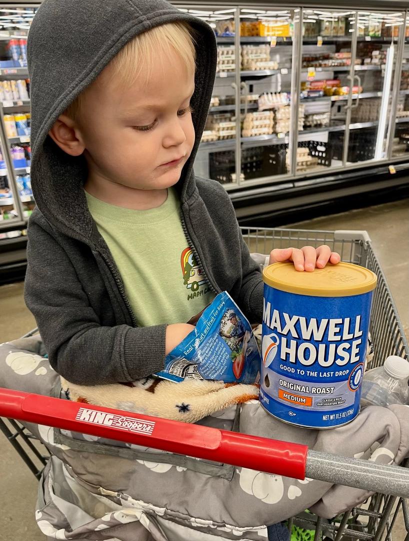 My grandson Maxwell, he will be 3 July 25!!!