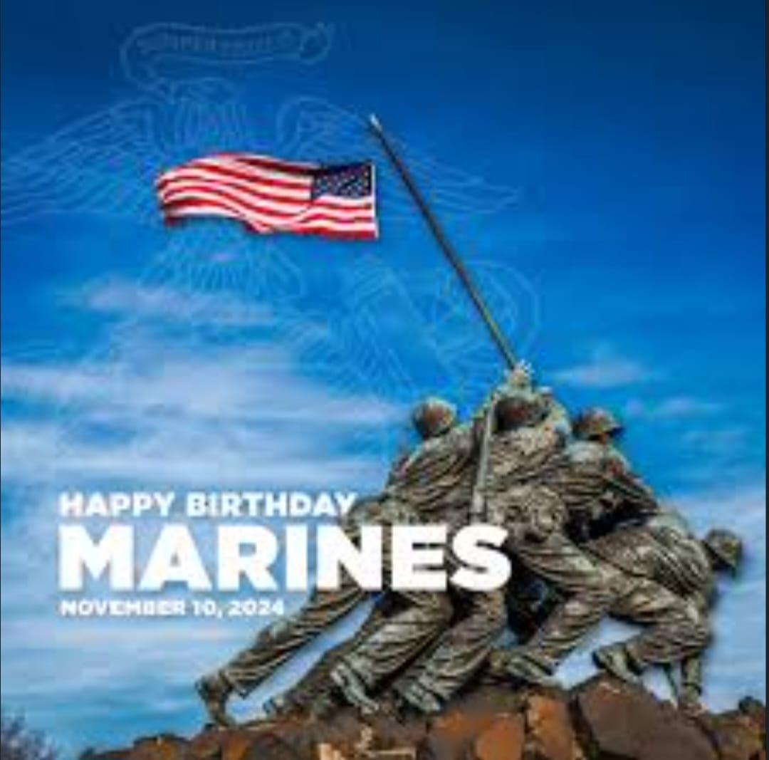 Happy Belated Birthday Devil Dogs!!! Sorry I'm Late.
(1st time for everything)