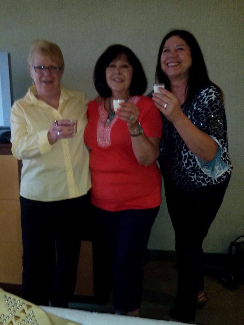 Toast before Chicago concert in Biloxi 2014.