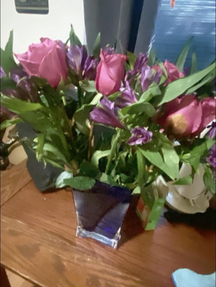 Just came home and this is the wonderful surprise my honey had waiting for me
