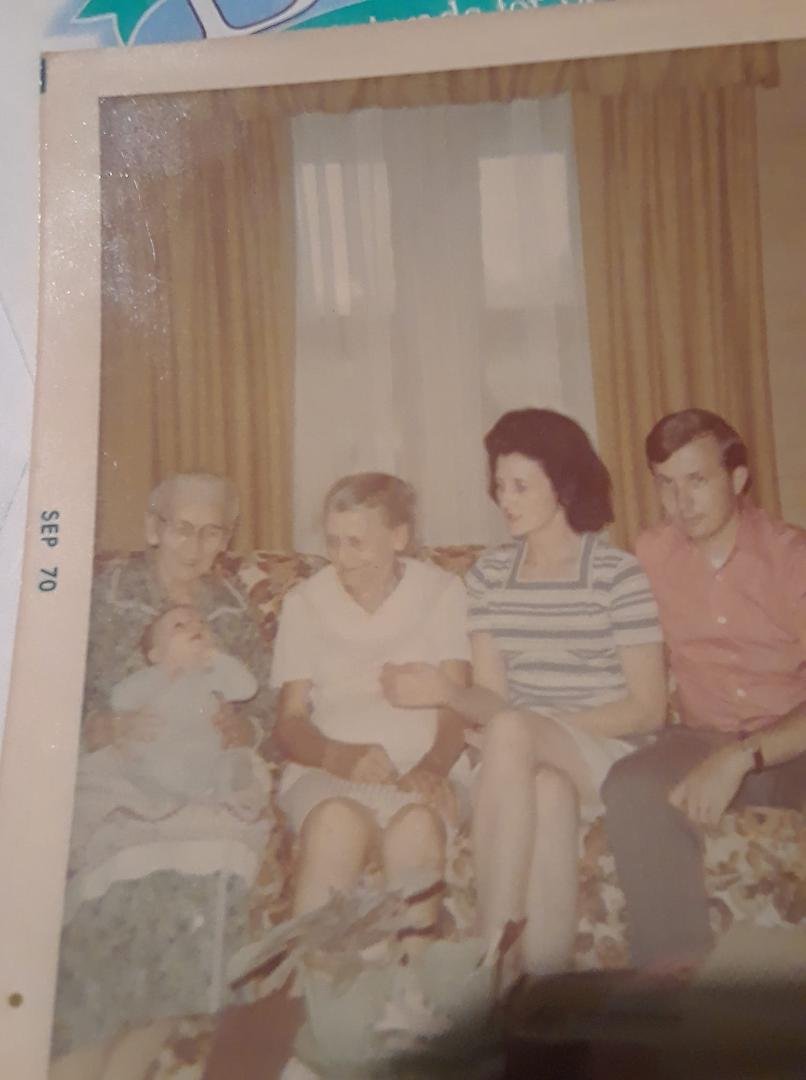 In honor of Mothers Day! My Mother, Grandmother, Great Grandmother, Son William and Me! Five generations!