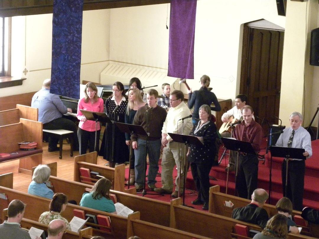 What’s the Buzz? Tell Me What’s A-Happenin’!
Along with a small group from our church congregation this morning, my kids Andrea and Ethan, and I performed selections from the rock opera, Jesus Christ Superstar! It is the