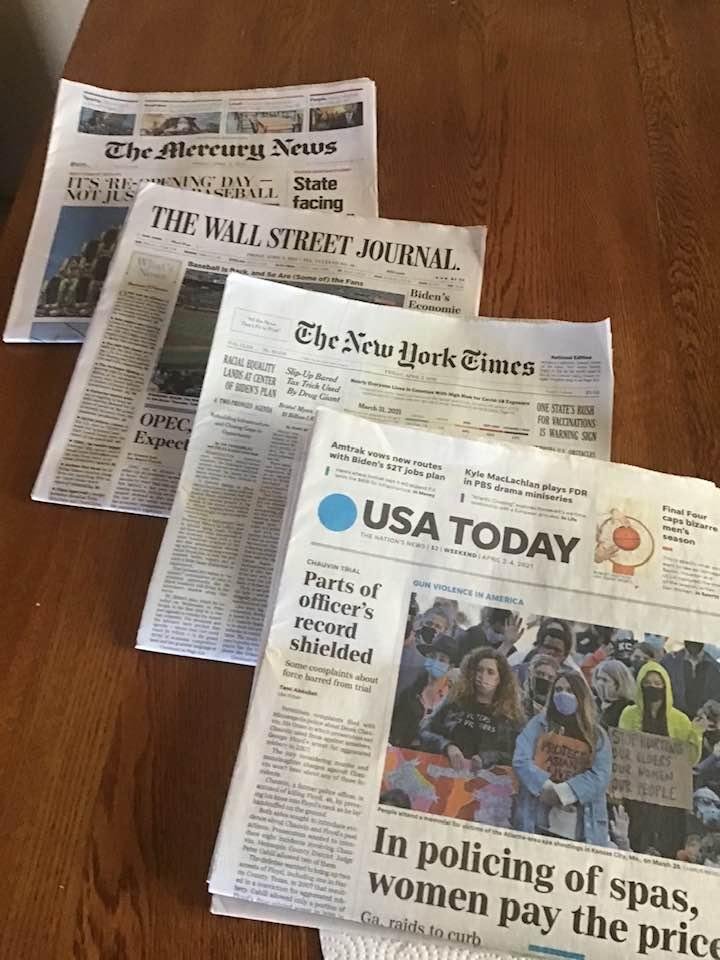 Today’s free press.