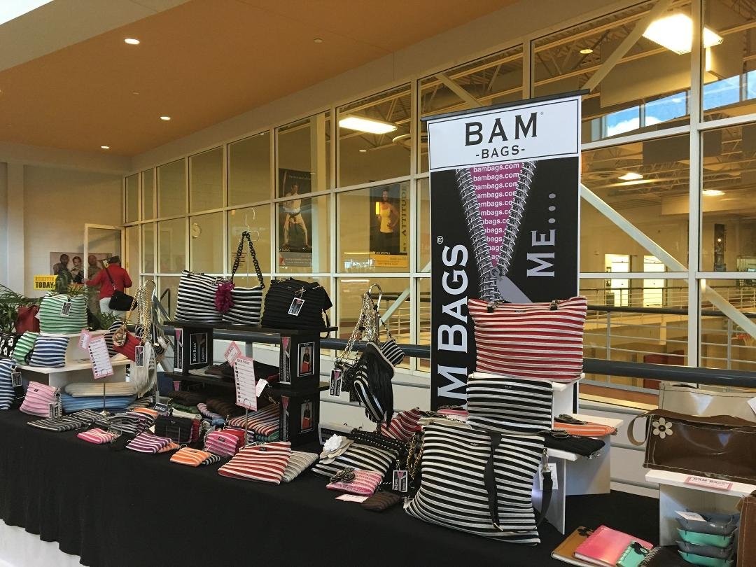 Visit BAM Bam bags at the greenwood athletic club Mother's Day Boutique. This Tuesday, Wednesday and Thursday!!