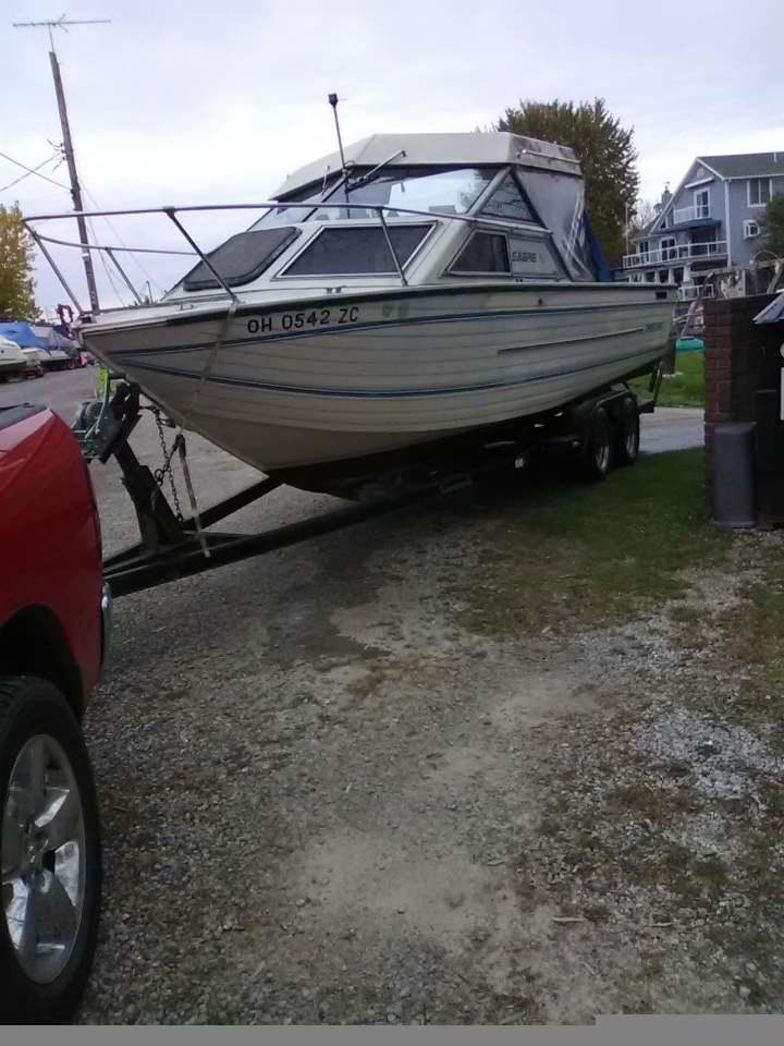 pulling at marina