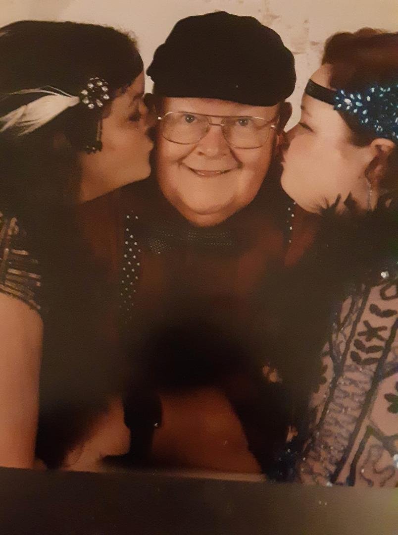 Me and my two daughters. I Love them dearly.