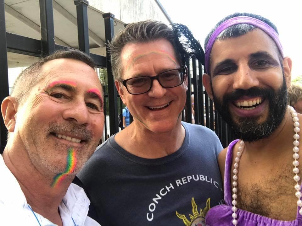So happy to see great friends!