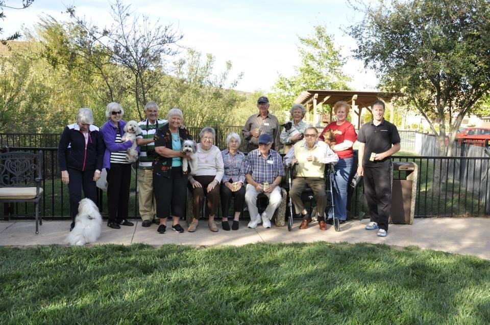 Birthday Celebration # 1 - for all the dogs here at Uviversity Village here in Thousand Oaks, CA March 2014.