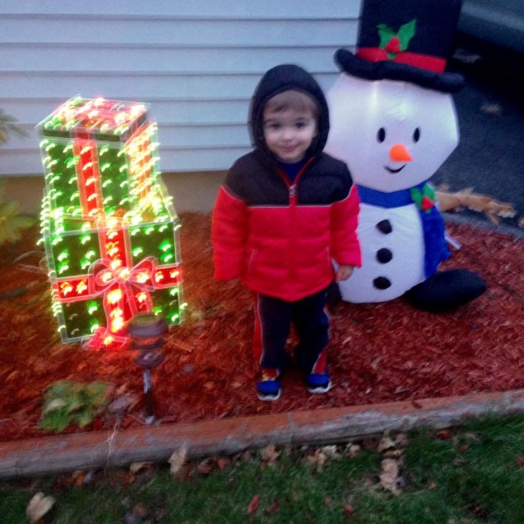 Having fun at grandma s