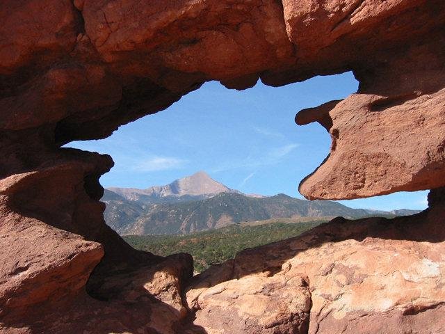 Pikes Peak Viewed from
Garden of the Gods
Colorado Springs, CO