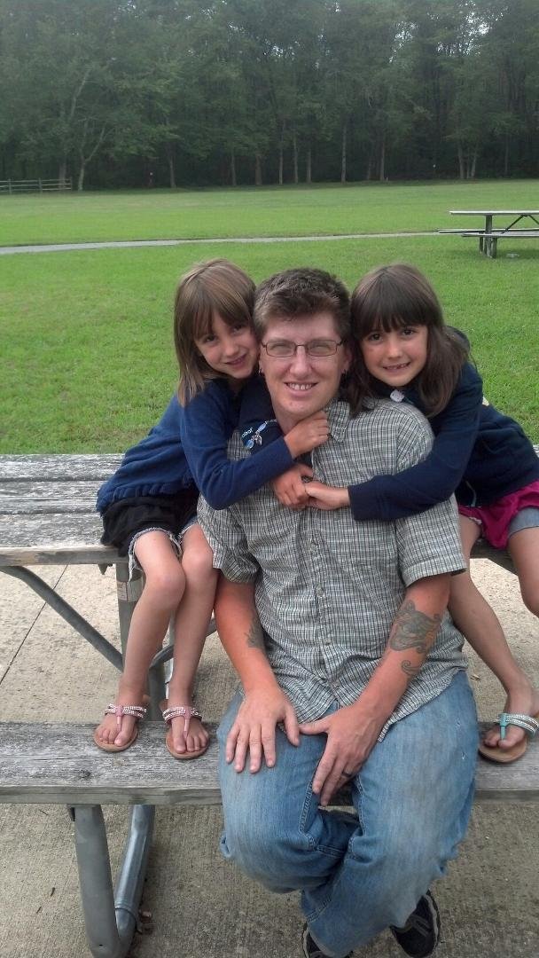 My daughter Emily and my two grandaughters. We were celebrating Emily's birthday on my recent visit to Pennsylvania