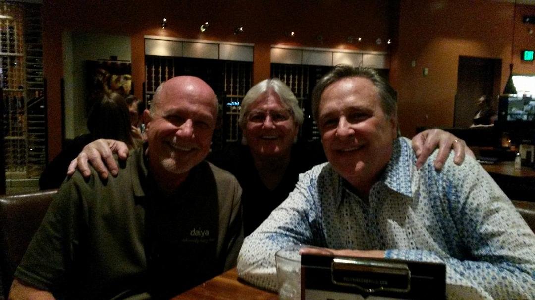 Jack Nelson Barry Anderson..
Our yearly get together. ..