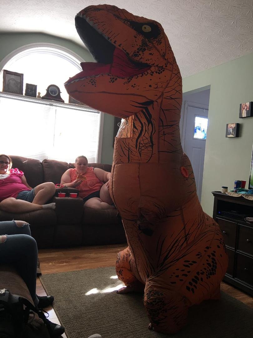 We had a visit from Rex