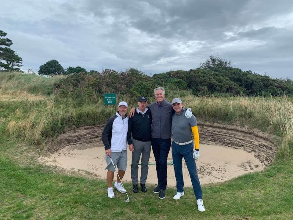 One bunker we stayed out of at Portmarnock
