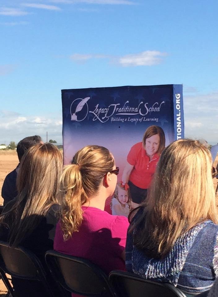 We're at the groundbreaking