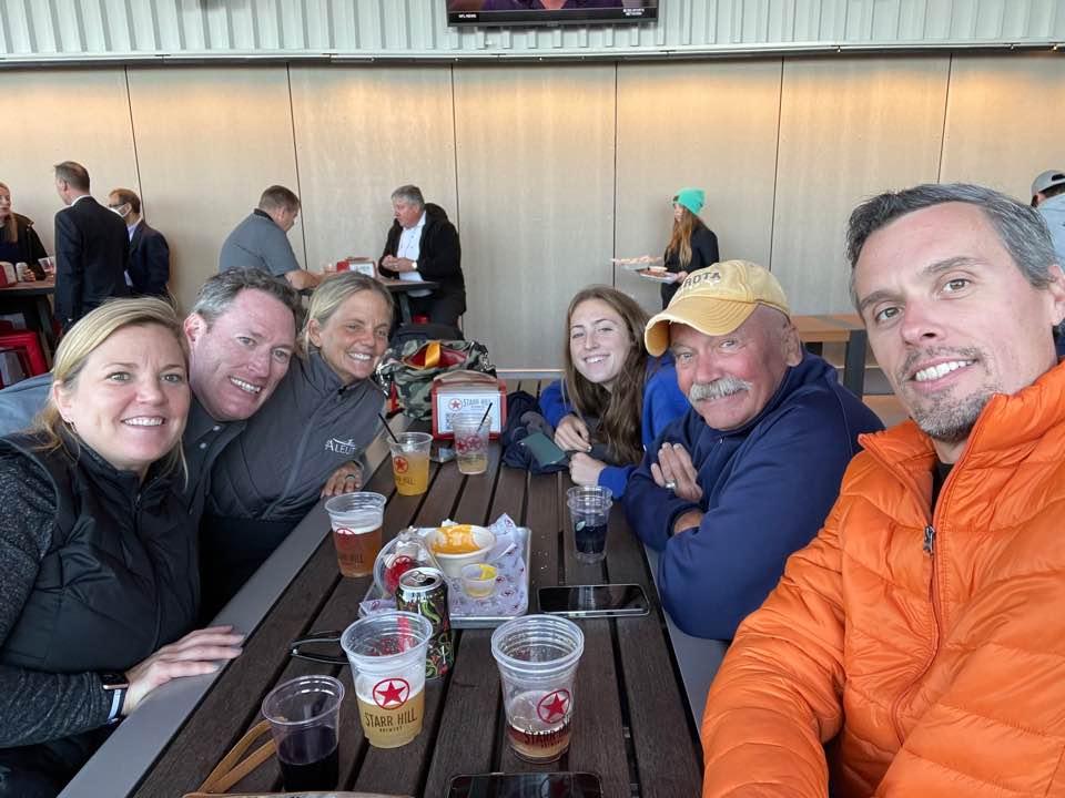 Having happy hour at the new GAR called Patsy’s