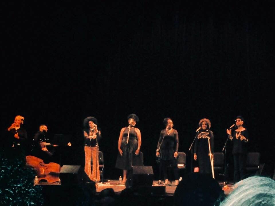 Sweet Honey In The Rock : Celebrating The Holydays tonight at South Orange Performing Arts Center. A performance of beautiful blended voices sharing and engaging with love, peace and joy. A magnificent night. Founded in 197