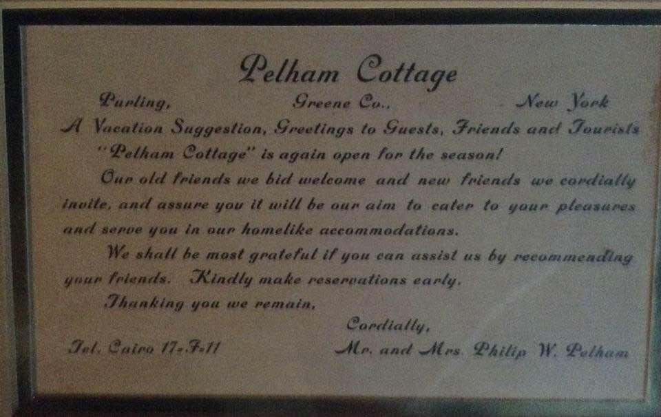 I found this postcard in the drawer or my Grandfather Pelham's desk and framed it. I believe it is form the1930's or 40's.