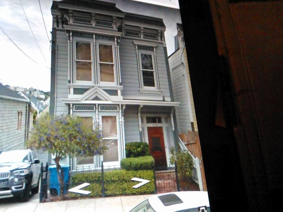 The house I grew up in, 26th & Castro, San Francisco.