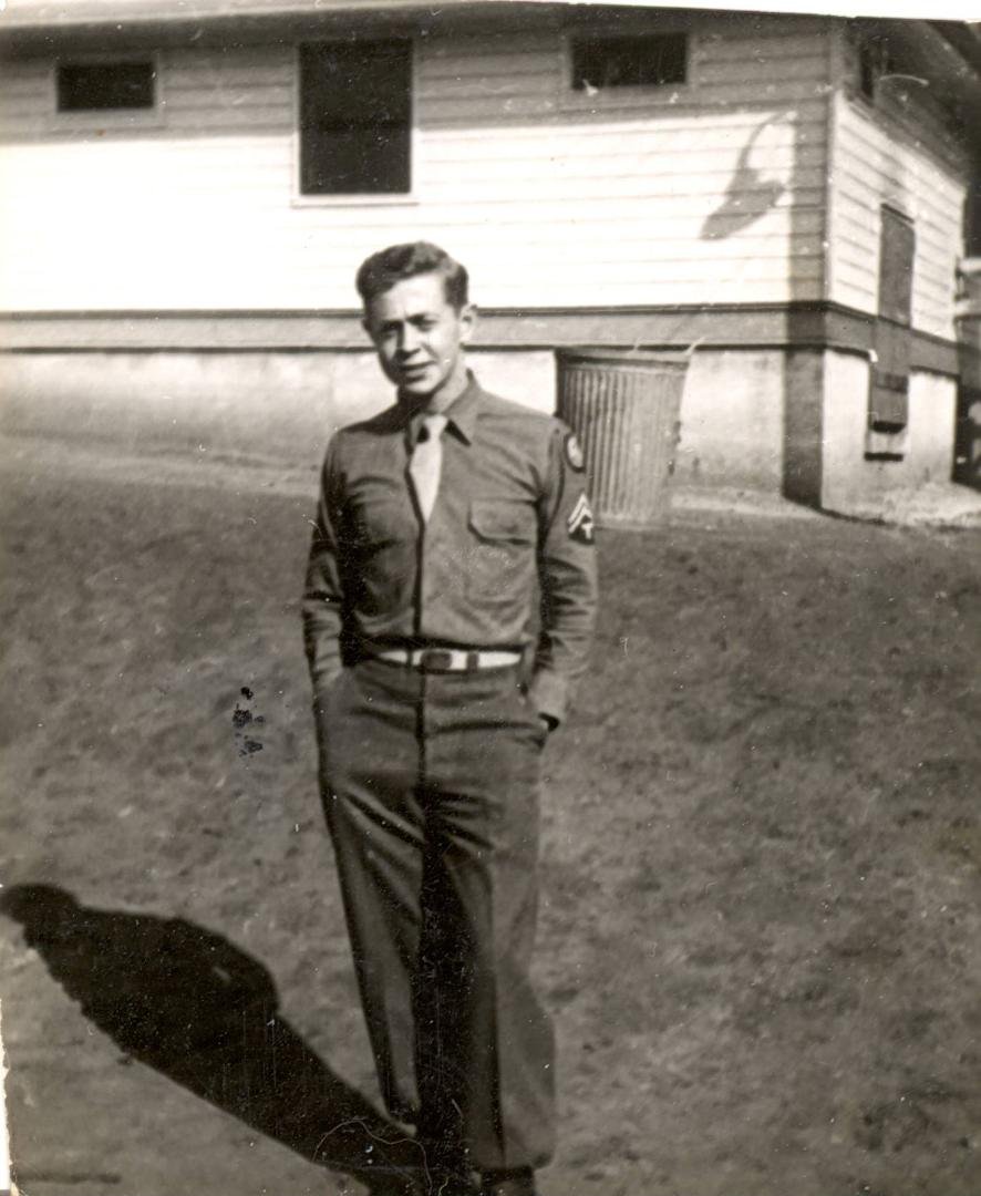 This is a Picture of my Father-in-Law Ken Fisher back in one of many times he has served in the Army.  World War II, Korean War and Vietnam.  I have learned so much from him, He too is an inspiration of what sacrifice for o