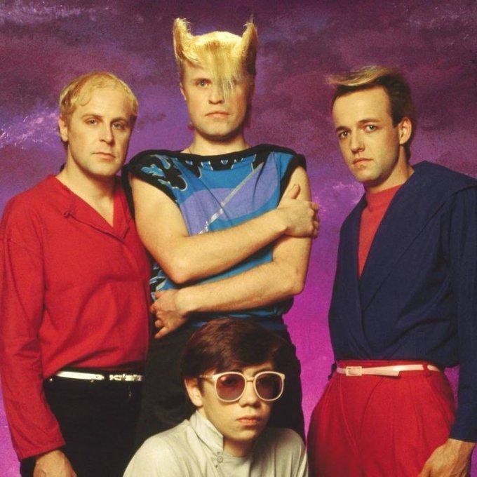 The cast of the new X-Men movie...no, wait, I'm being told this is a Flock of Seagulls. Never mind.
