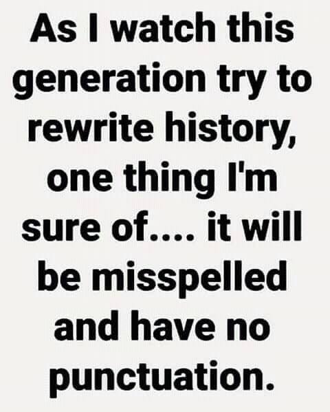 And it won't be in cursive!