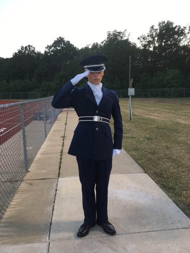 Michael made Color Guard