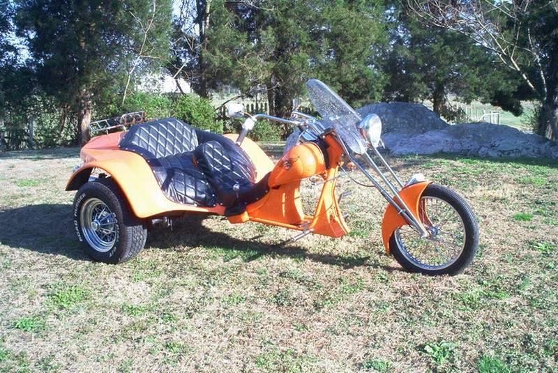 This picture is of a trike Buddy made for me when we operated Sylvan Trikes.  We sold this around the time the economy tanked. Buddy passed away in May and I have hopes that this trike is still in operation and the person t