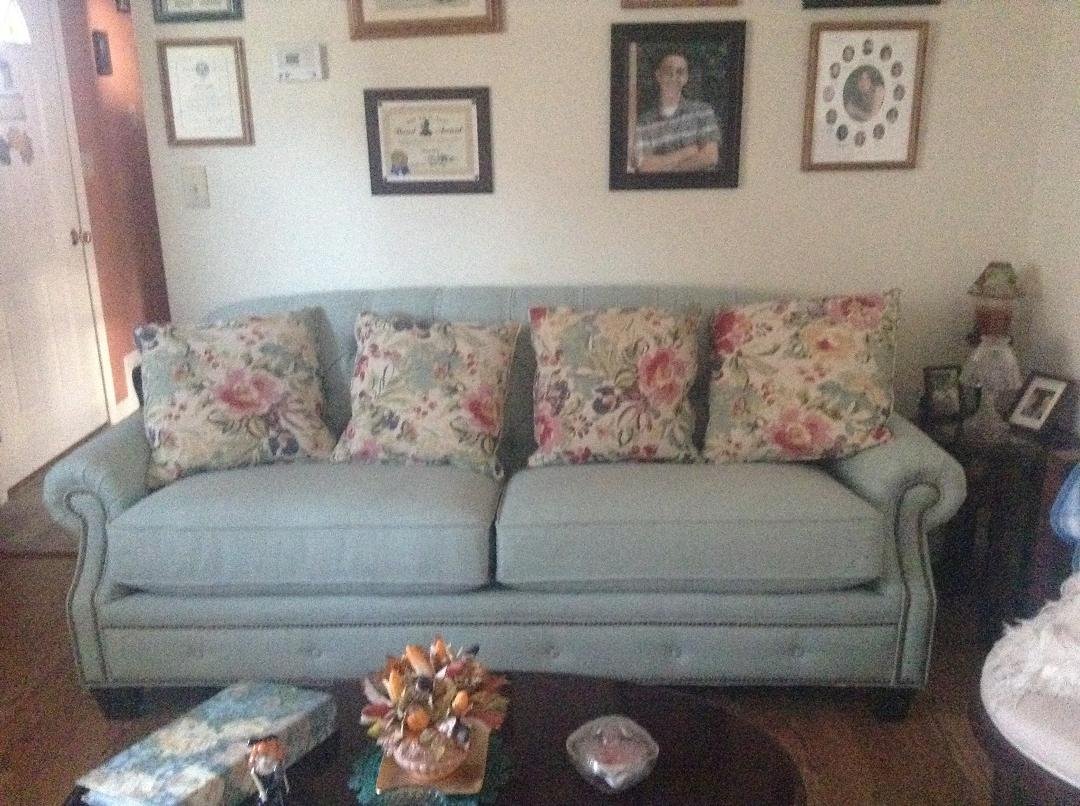 Our new couch is here.