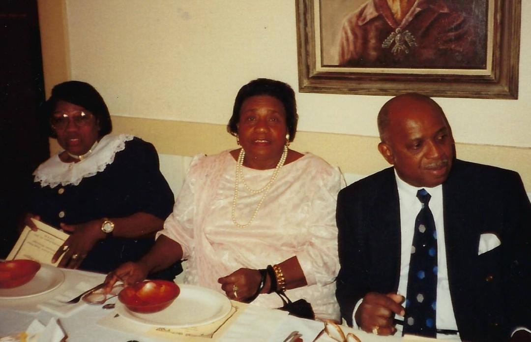 Back in the day. Aunt Armalee, Aunt Cleo, and Uncle Nelson.