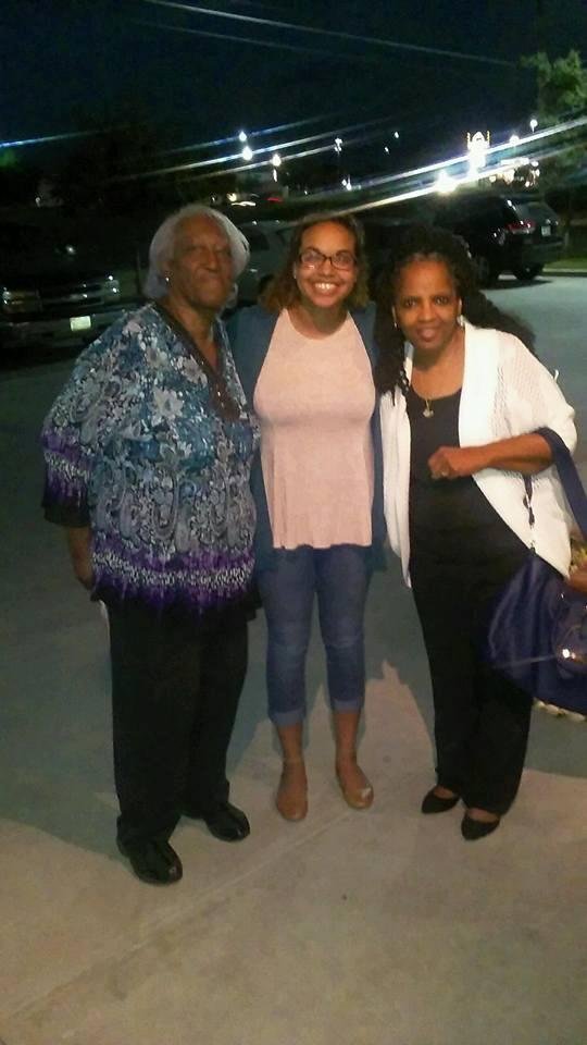 Mattie,  Kishonna and Dianne Thomas