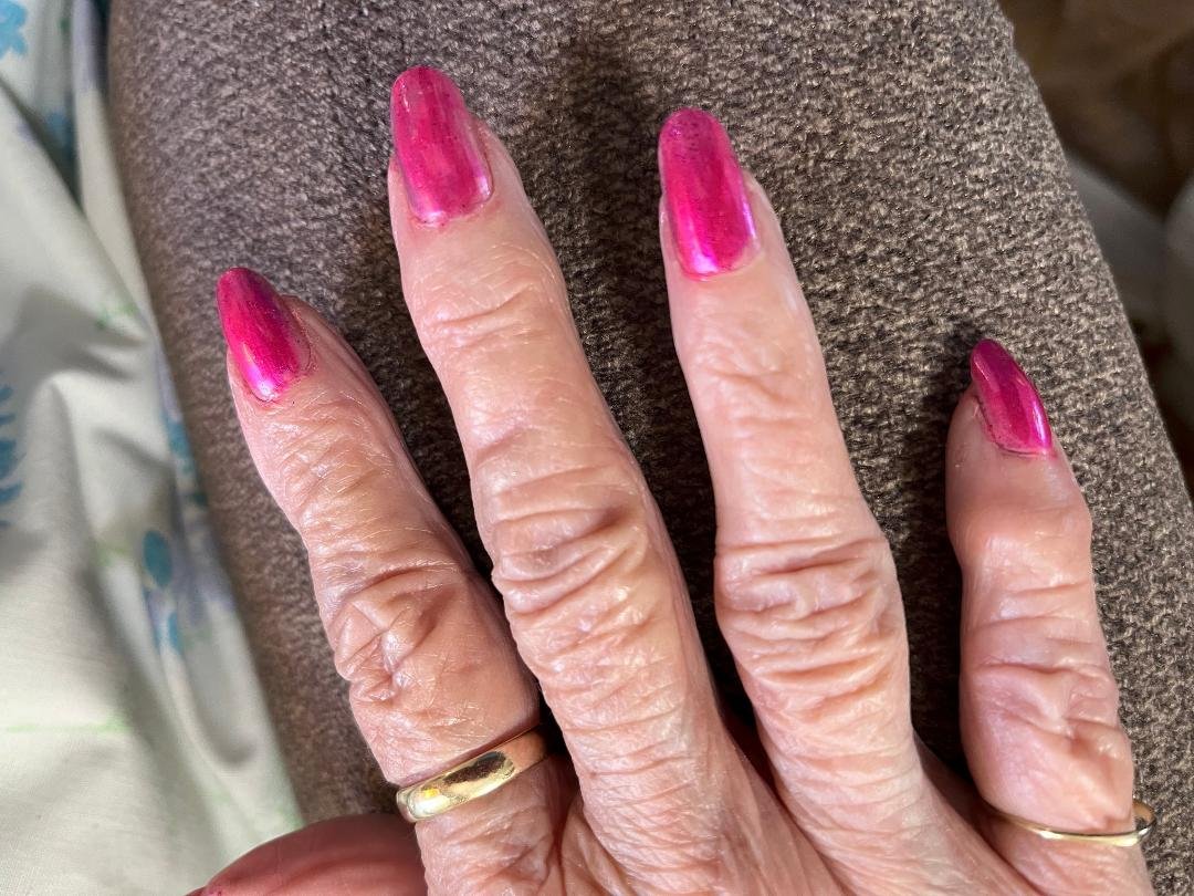 Fingernail pampering day, lol!