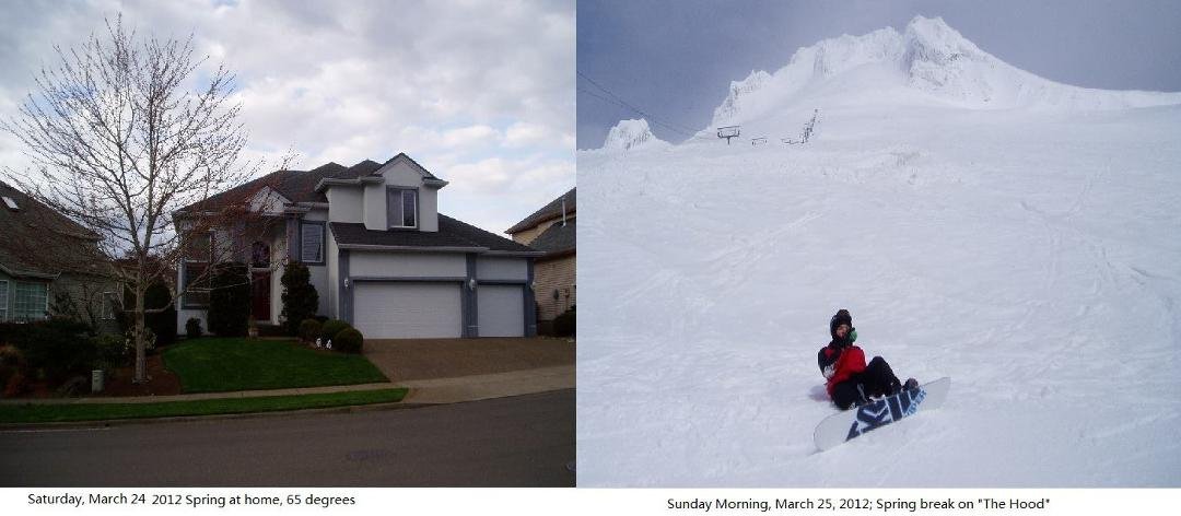 Spring Break March 2012 Oregon Style