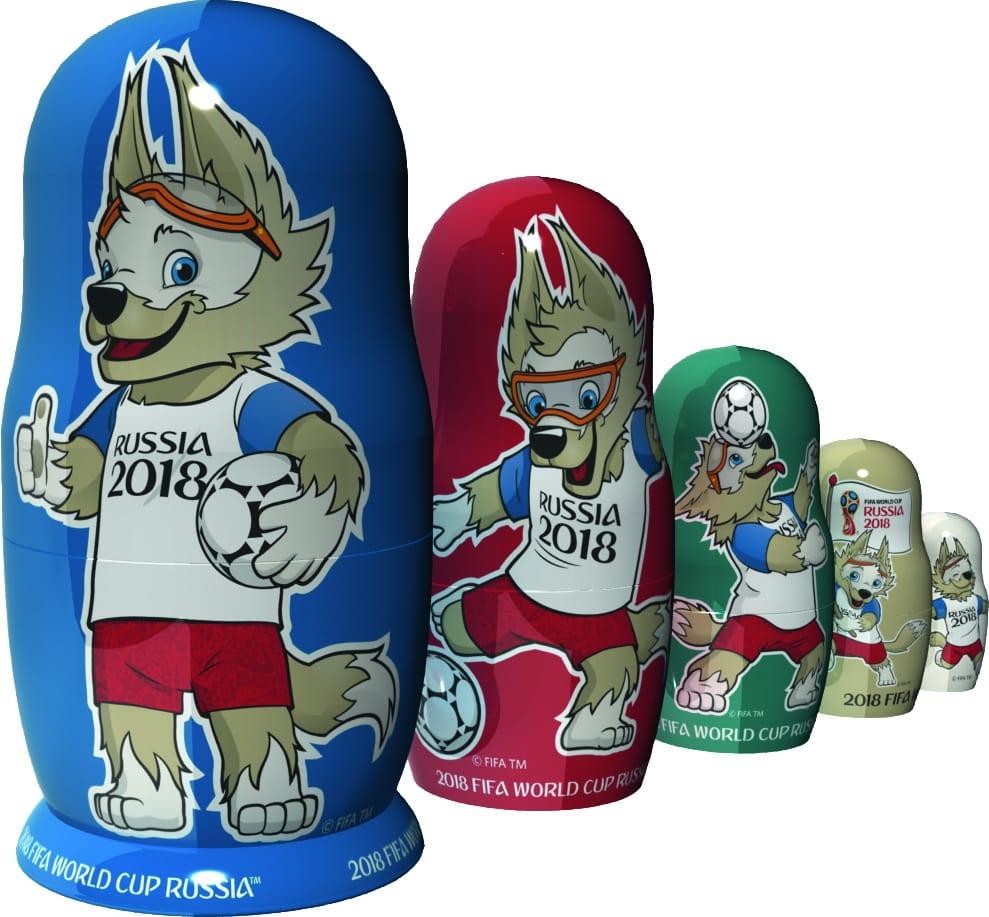 Nicholas Sanchez sent me this nesting doll after visiting the World Cup.