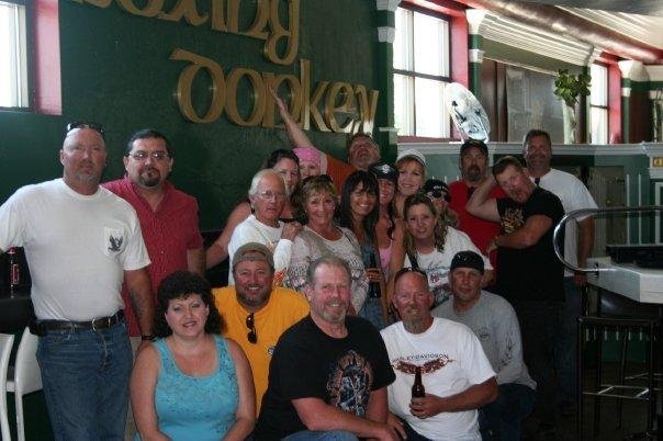 The gang at the Boxing Donkey