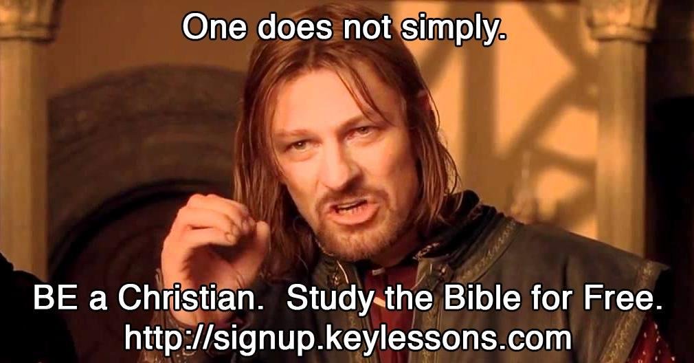 Free 30 Key Bible Lessons by Email. Be all the Christian you can be. Learn the Truth.
http://signup.keylessons.com