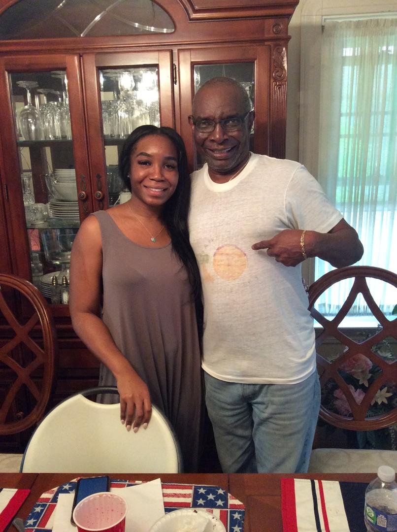 Who said memories don’t last forever! He’s wearing a 30 year old gift from our daughter made at the age of 4. Happy Father’s Day!